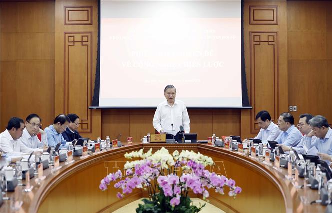 Thông báo Kết luận của Tổng Bí thư tại Phiên họp chuyên đề về công nghệ chiến lược- Ảnh 1.