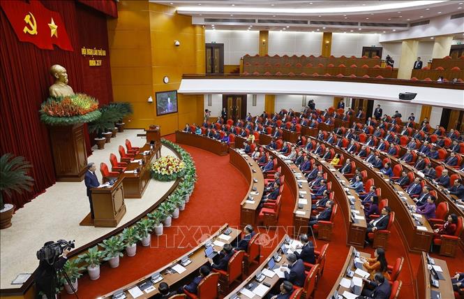 Bế mạc Hội nghị lần thứ 2 BCH TƯ Đảng khóa XIV: Thống nhất cao về những vấn đề lớn, hệ trọng- Ảnh 3.