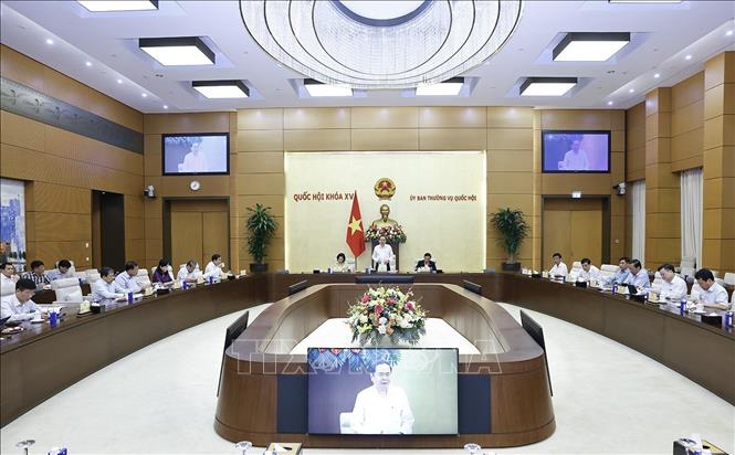 Chủ tịch Quốc hội chủ trì cuộc họp về chuẩn bị Kỳ họp thứ nhất, Quốc hội khóa XVI- Ảnh 4.