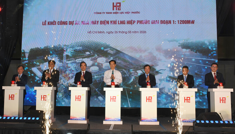 Hình ảnh tại lễ khởi công. Nguồn ảnh: Báo Công Thương Hình ảnh tại lễ khởi công. Nguồn ảnh: Báo Công Thương