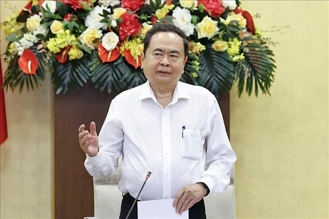 Chủ tịch Quốc hội chủ trì cuộc họp về chuẩn bị Kỳ họp thứ nhất, Quốc hội khóa XVI- Ảnh 2.