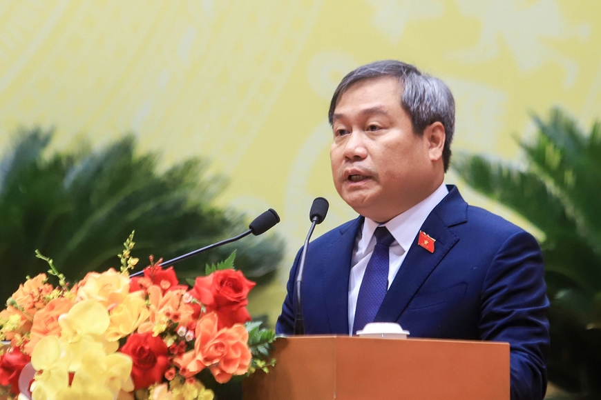 Bà Phùng Thị Hồng Hà, ông Vũ Đại Thắng tái đắc cử Chủ tịch HĐND và UBND TP Hà Nội- Ảnh 2.