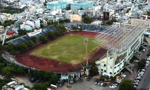 Sau 15 năm ‘đứng bánh’, sân vận động 28.000 chỗ ngồi tại thành phố rộng nhất Việt Nam sắp bị xóa sổ hoàn toàn- Ảnh 1. Sau 15 năm ‘đứng bánh’, sân vận động 28.000 chỗ ngồi tại thành phố rộng nhất Việt Nam sắp bị xóa sổ hoàn toàn- Ảnh 1.