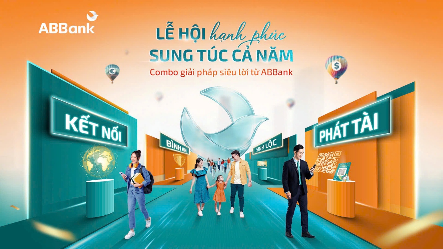 ABBank mở hội tài lộc: Biến trải nghiệm tài chính thành “lễ hội hạnh phúc"- Ảnh 1.
