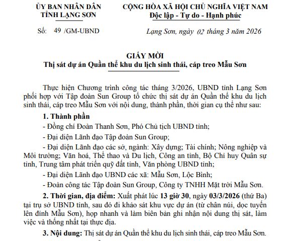 Chuyển động mới nhất về siêu dự án hơn 7.000 tỷ tại nơi lạnh nhất Việt Nam có bóng dáng Sun Group- Ảnh 1. Chuyển động mới nhất về siêu dự án hơn 7.000 tỷ tại nơi lạnh nhất Việt Nam có bóng dáng Sun Group- Ảnh 1.