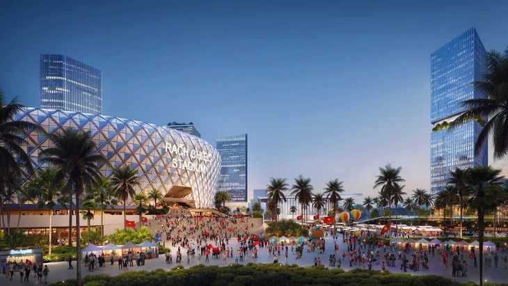 Dự án có sân vận động rộng gấp đôi sân Mỹ Đình nhận chỉ đạo mới, dự kiến hoàn thành sau 5 năm nữa- Ảnh 2.