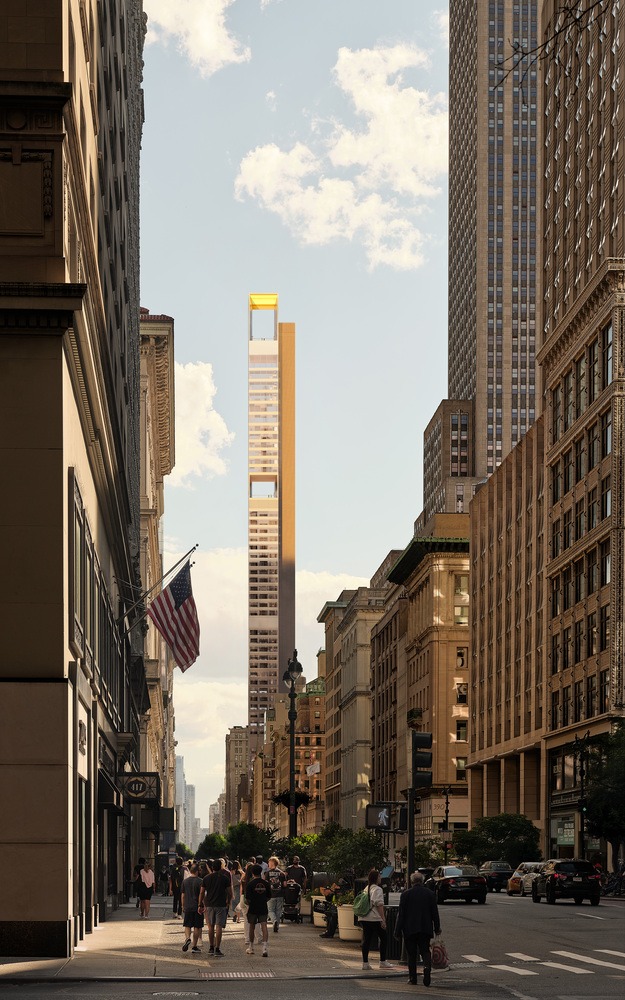 Tòa nhà chọc trời cao 262m sắp hoàn thiện: Thiết kế ‘siêu mảnh’, tựa cây bút chì vươn thẳng giữa thành phố xa hoa- Ảnh 2.