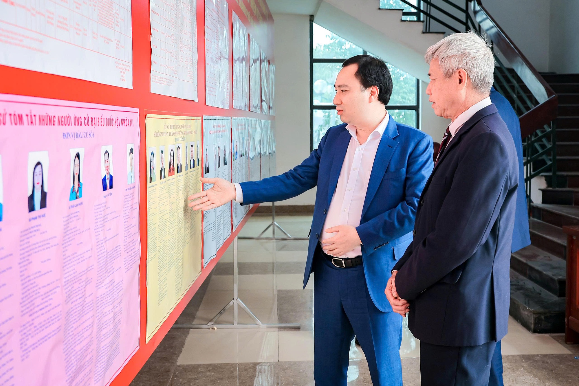 Ứng cử viên ĐBQH Vũ Văn Tiến: 