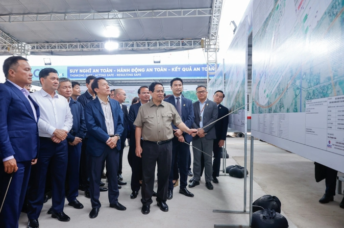 Kiểm tra siêu sân bay lớn nhất miền Bắc, Thủ tướng giao nhiệm vụ cho Bộ Công an- Ảnh 1.