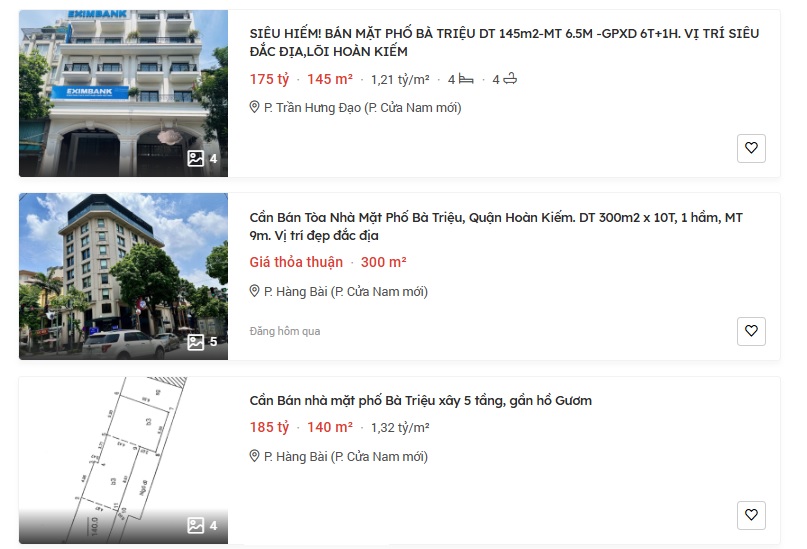 Giá đất trung tâm Hà Nội tiếp tục tăng mạnh, nhiều khu vực đạt trên 1 tỷ/m2- Ảnh 1.