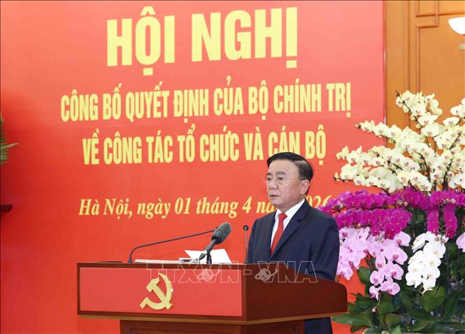 Hội nghị công bố Quyết định của Bộ Chính trị về công tác tổ chức và cán bộ của 5 cơ quan- Ảnh 4.