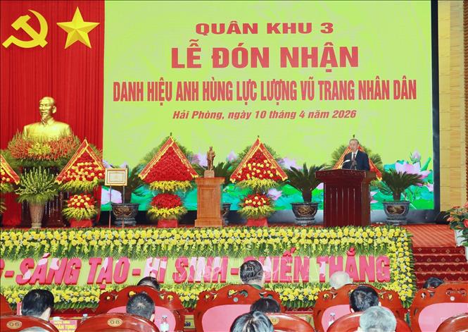 Tổng Bí thư, Chủ tịch nước Tô Lâm: Xây dựng lực lượng vũ trang Quân khu 3 vững mạnh toàn diện- Ảnh 3. Tổng Bí thư, Chủ tịch nước Tô Lâm: Xây dựng lực lượng vũ trang Quân khu 3 vững mạnh toàn diện- Ảnh 3.