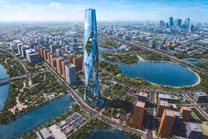 Việt Nam dự kiến xây dựng tòa tháp chọc trời 99 tầng: Cao 500m, tọa lạc tại bên trong trung tâm tài chính quốc tế- Ảnh 2. Việt Nam dự kiến xây dựng tòa tháp chọc trời 99 tầng: Cao 500m, tọa lạc tại bên trong trung tâm tài chính quốc tế- Ảnh 2.