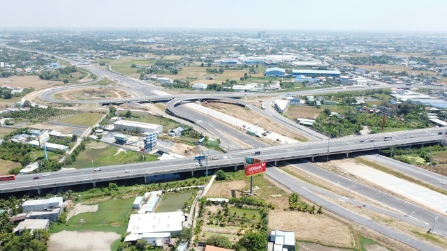 Sắp hoàn thiện một đoạn của vành đai chiến lược Đông Nam Bộ đi qua tỉnh giáp Campuchia- Ảnh 1.