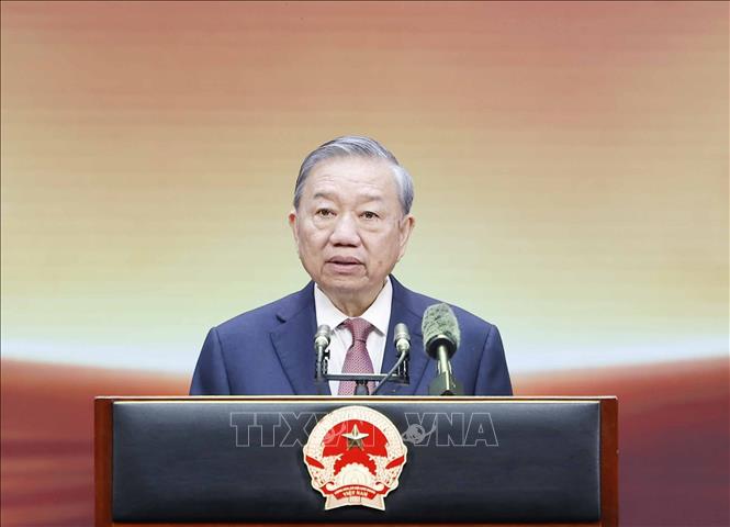 Tổng Bí thư, Chủ tịch nước dự Lễ kỷ niệm 80 năm Ngày truyền thống Tham mưu Công an nhân dân- Ảnh 6.