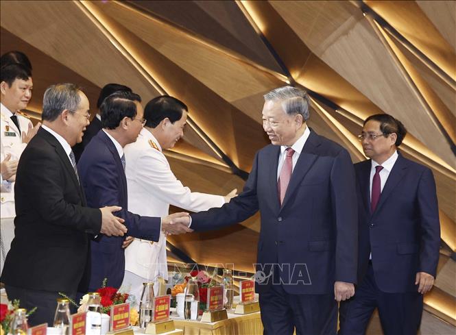 Tổng Bí thư, Chủ tịch nước dự Lễ kỷ niệm 80 năm Ngày truyền thống Tham mưu Công an nhân dân- Ảnh 1.