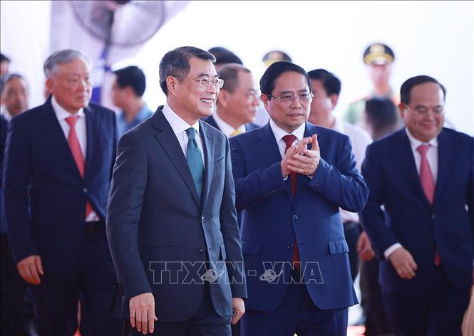 Thủ tướng dự Lễ khởi công Dự án tuyến đường sắt tốc độ cao Hà Nội - Quảng Ninh- Ảnh 1.