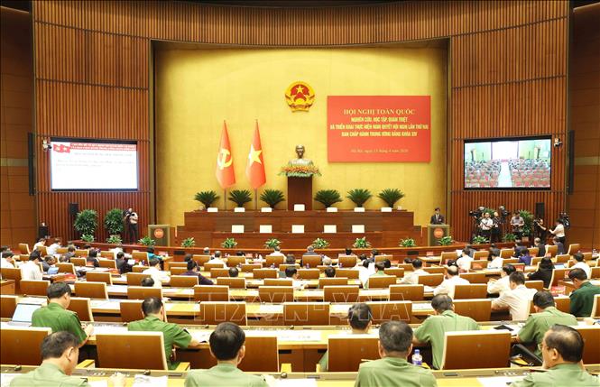 Hội nghị quán triệt và triển khai thực hiện Nghị quyết Hội nghị Trung ương 2: Về Nghị quyết số 05-NQ/TW và Quy định số 21-QĐ/TW- Ảnh 2.