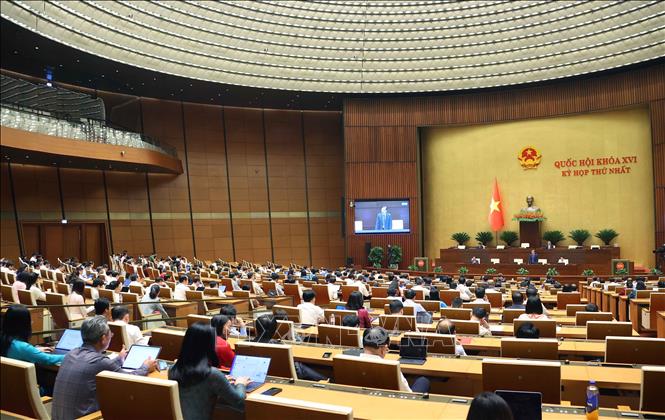 Đợt 2 Kỳ họp thứ Nhất, Quốc hội khóa XVI: Xem xét, quyết định nhiều nội dung quan trọng- Ảnh 1.