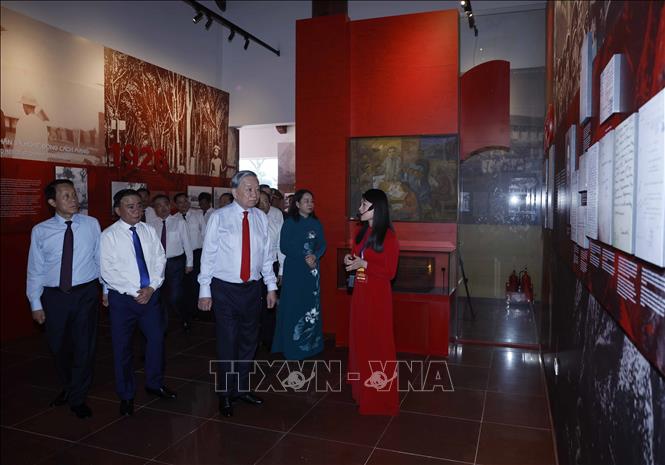 Tổng Bí thư, Chủ tịch nước Tô Lâm dâng hương tưởng niệm Tổng Bí thư Hà Huy Tập- Ảnh 5.