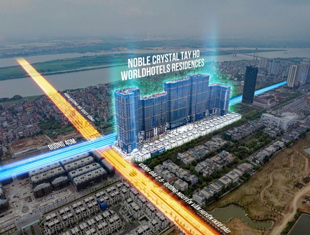 Noble Crystal Tay Ho WorldHotels Residences: Siêu hạ tầng hội tụ, định hình lại giá trị bất động sản nội đô- Ảnh 2.
