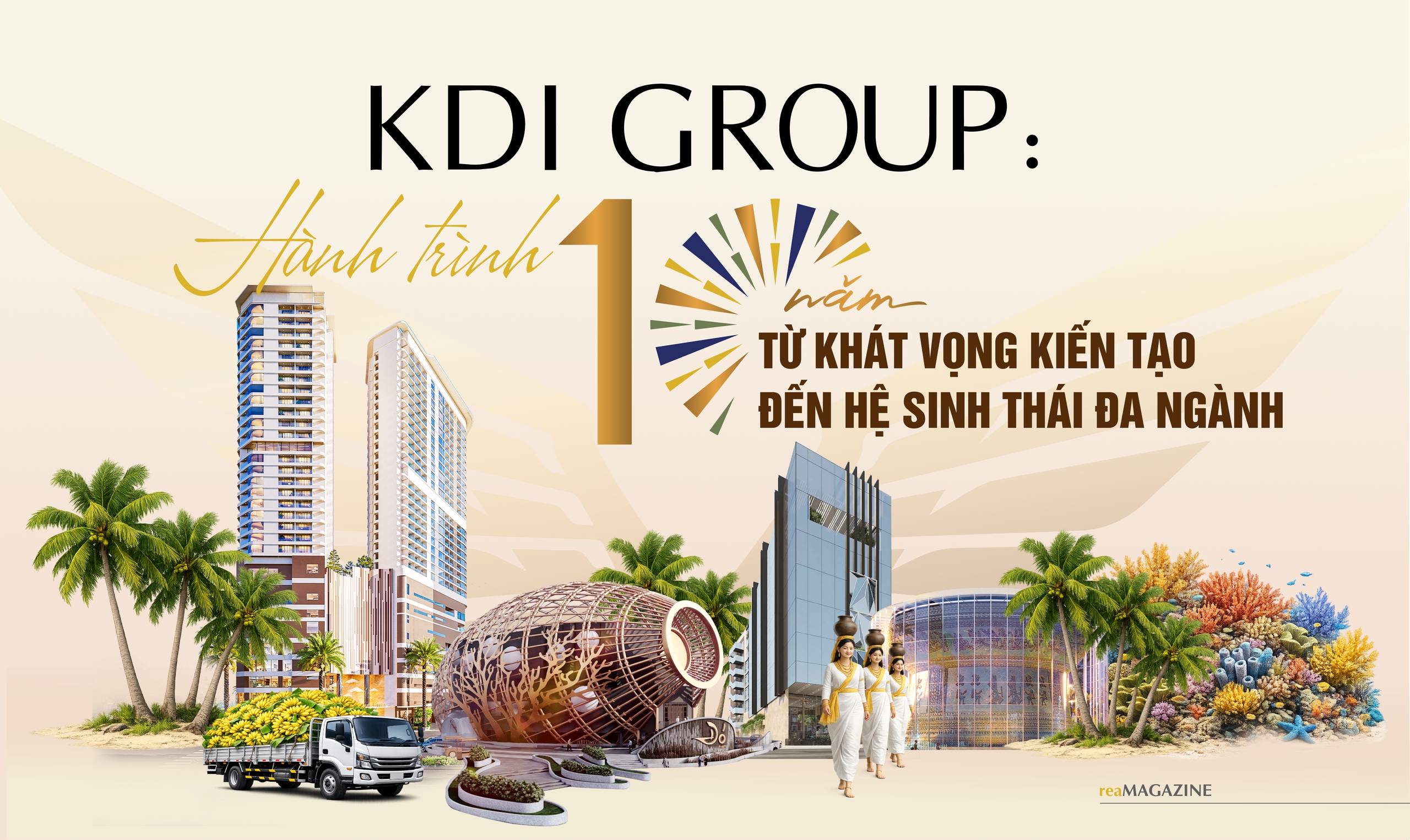KDI Group: Hành trình 10 năm từ khát vọng kiến tạo đến hệ sinh thái đa ngành