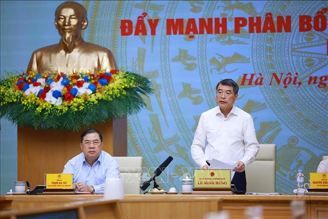 Thủ tướng Lê Minh Hưng: Lấy kết quả giải ngân đầu tư công đánh giá mức độ hoàn thành nhiệm vụ của người đứng đầu- Ảnh 1.