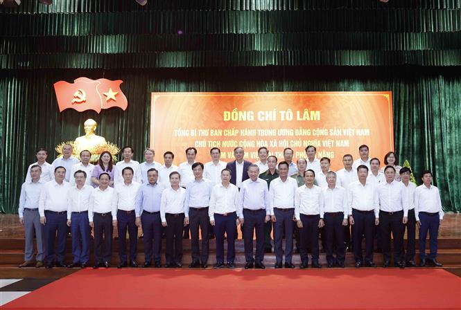 Tổng Bí thư, Chủ tịch nước Tô Lâm: Xây dựng Đà Nẵng trở thành một cực tăng trưởng lớn của cả nước- Ảnh 2.