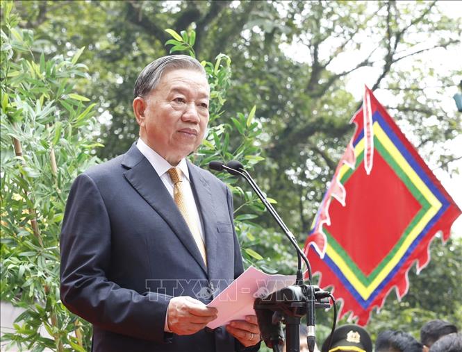 Toàn văn phát biểu của Tổng Bí thư, Chủ tịch nước Tô Lâm tại Lễ dâng hương tưởng niệm các Vua Hùng- Ảnh 1.