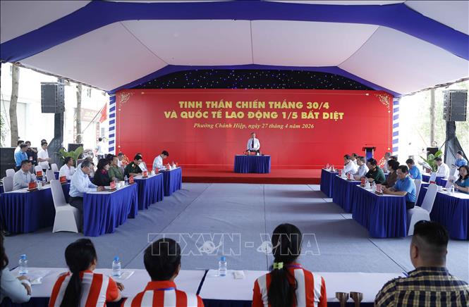 Tổng Bí thư, Chủ tịch nước Tô Lâm thăm, động viên công nhân, người lao động tại TP Hồ Chí Minh- Ảnh 3.