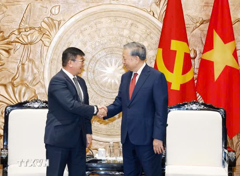 Tổng Bí thư, Chủ tịch nước: Việt Nam coi trọng phát triển quan hệ với Mông Cổ- Ảnh 1.