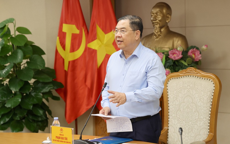 Phó Thủ tướng Thường trực Chính phủ Phạm Gia Túc. Nguồn ảnh: Báo Chính phủ