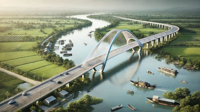 Chỉ vài ngày nữa, chính thức khởi công cầu vượt sông gần 600 tỷ tại Nam Định cũ- Ảnh 1. Chỉ vài ngày nữa, chính thức khởi công cầu vượt sông gần 600 tỷ tại Nam Định cũ- Ảnh 1.