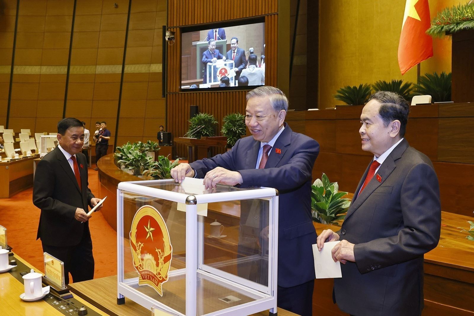 Chủ tịch Quốc hội Trần Thanh Mẫn tuyên thệ và phát biểu nhậm chức- Ảnh 1.