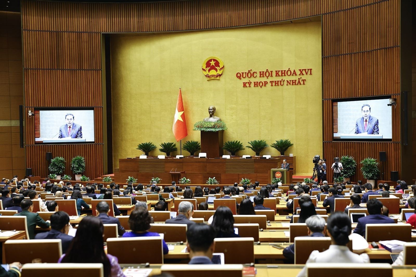 Toàn văn phát biểu khai mạc Kỳ họp thứ nhất của Chủ tịch Quốc hội&nbsp;Trần Thanh Mẫn- Ảnh 2.