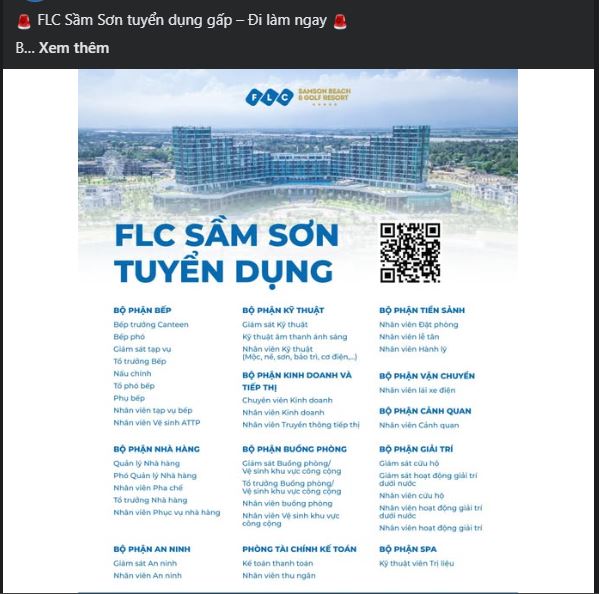 Sự trở lại của ông Trịnh Văn Quyết và cuộc tìm kiếm nhân sự quy mô lớn tại FLC- Ảnh 4. Sự trở lại của ông Trịnh Văn Quyết và cuộc tìm kiếm nhân sự quy mô lớn tại FLC- Ảnh 4.