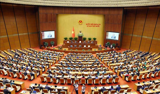 Nhiều nội dung quan trọng trong ngày làm việc đầu tiên Kỳ họp thứ Nhất, Quốc hội khóa XVI- Ảnh 1. Nhiều nội dung quan trọng trong ngày làm việc đầu tiên Kỳ họp thứ Nhất, Quốc hội khóa XVI- Ảnh 1.