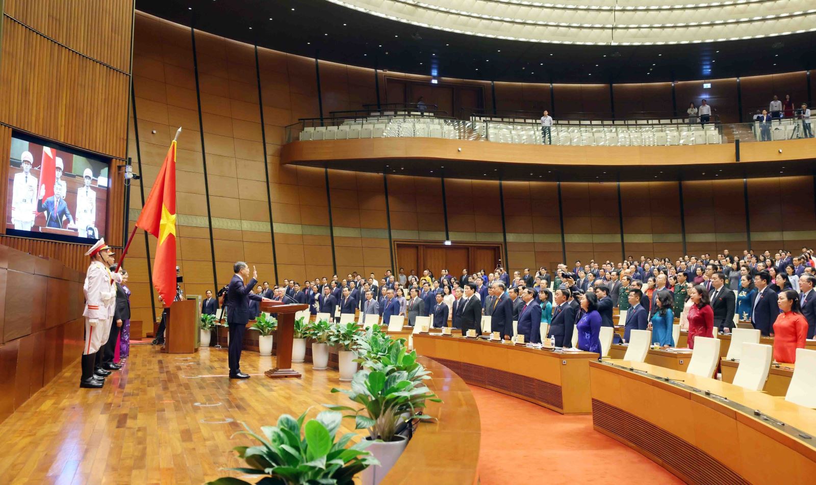 Tân Thủ tướng Chính phủ Lê Minh Hưng tuyên thệ và phát biểu nhậm chức- Ảnh 4.