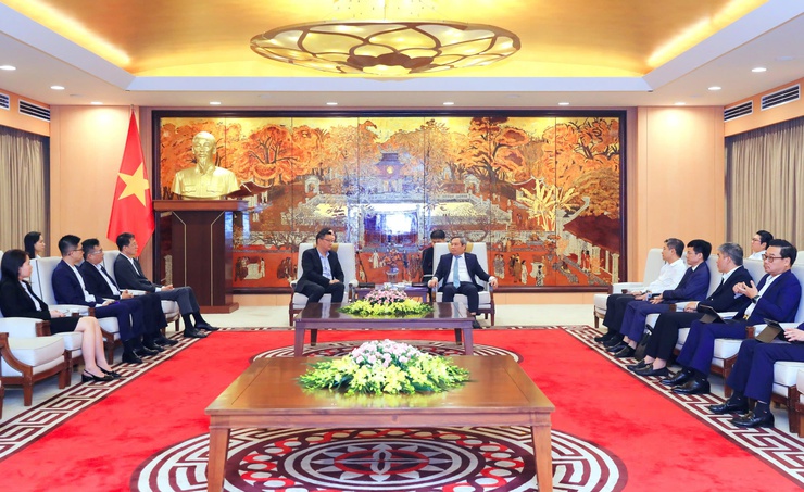 Hình ảnh tại buổi làm việc