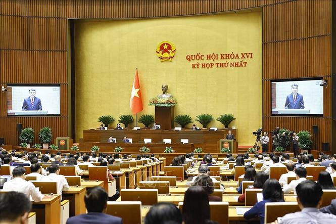 Kỳ họp thứ Nhất, Quốc hội khóa XVI: Kiên trì mục tiêu tăng trưởng kinh tế cao và thực chất- Ảnh 4.