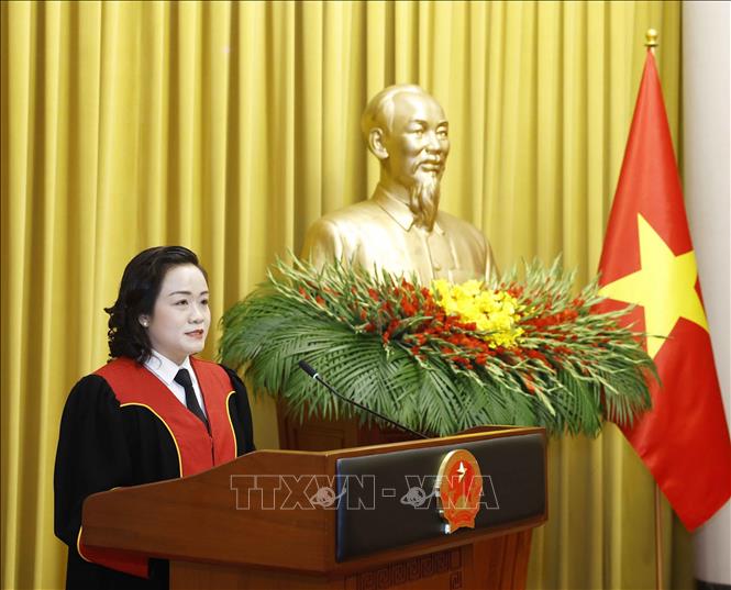 Tổng Bí thư, Chủ tịch nước Tô Lâm trao quyết định bổ nhiệm Thẩm phán TAND tối cao- Ảnh 9.