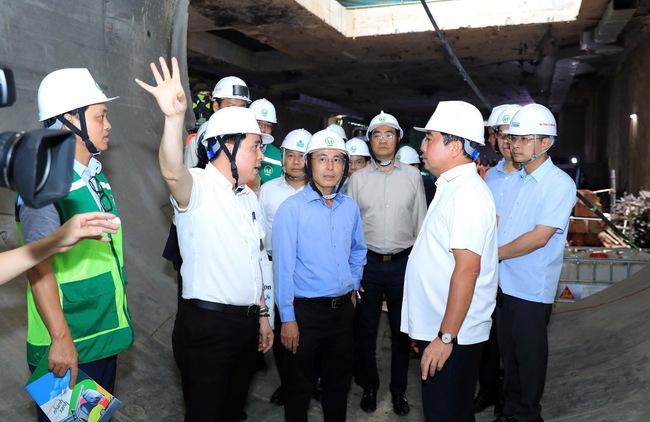 Hình ảnh tại buổi kiểm tra. Nguồn ảnh: UBND TP. Hà Nội