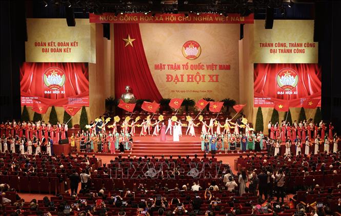 Khai mạc trọng thể Đại hội đại biểu toàn quốc MTTQ Việt Nam lần thứ XI- Ảnh 14.