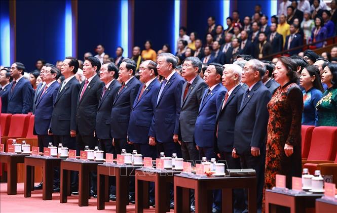 Khai mạc trọng thể Đại hội đại biểu toàn quốc MTTQ Việt Nam lần thứ XI- Ảnh 1.