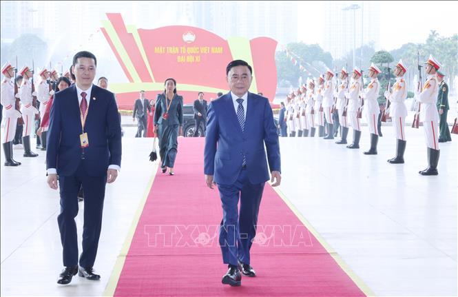 Khai mạc trọng thể Đại hội đại biểu toàn quốc MTTQ Việt Nam lần thứ XI- Ảnh 4.