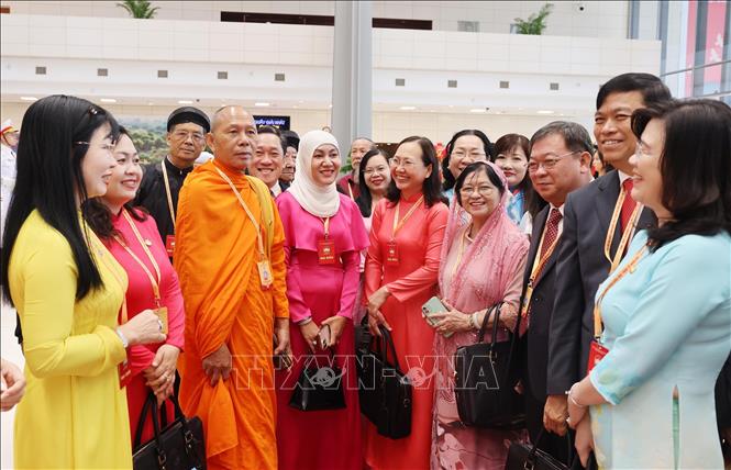 Khai mạc trọng thể Đại hội đại biểu toàn quốc MTTQ Việt Nam lần thứ XI- Ảnh 9.