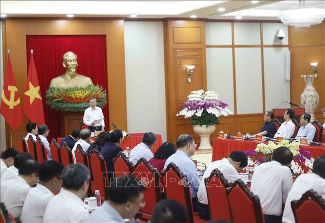 Tổng Bí thư, Chủ tịch nước chủ trì Phiên họp BCĐ tổng kết 100 năm Đảng lãnh đạo cách mạng Việt Nam- Ảnh 4.