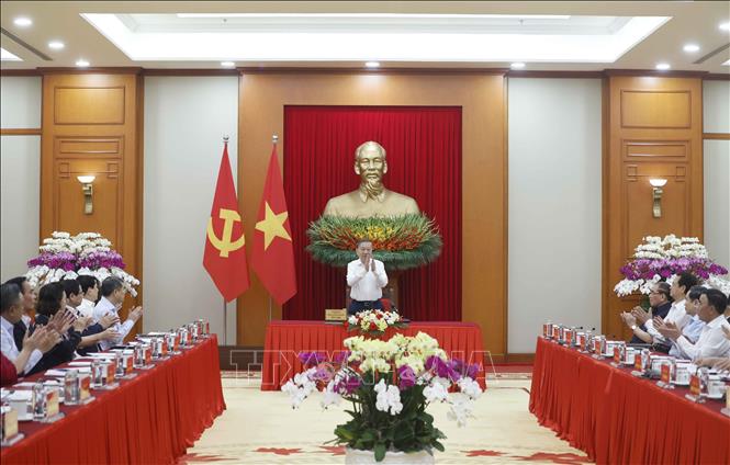 Tổng Bí thư, Chủ tịch nước chủ trì Phiên họp BCĐ tổng kết 100 năm Đảng lãnh đạo cách mạng Việt Nam- Ảnh 7.