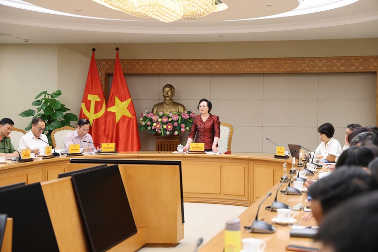 Hình ảnh tại buổi làm việc. Nguồn ảnh: Báo Chính phủ
