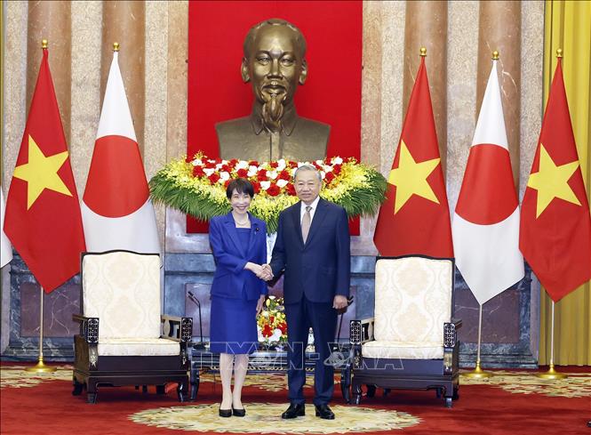 Tổng Bí thư, Chủ tịch nước Tô Lâm tiếp Thủ tướng Nhật Bản- Ảnh 1.